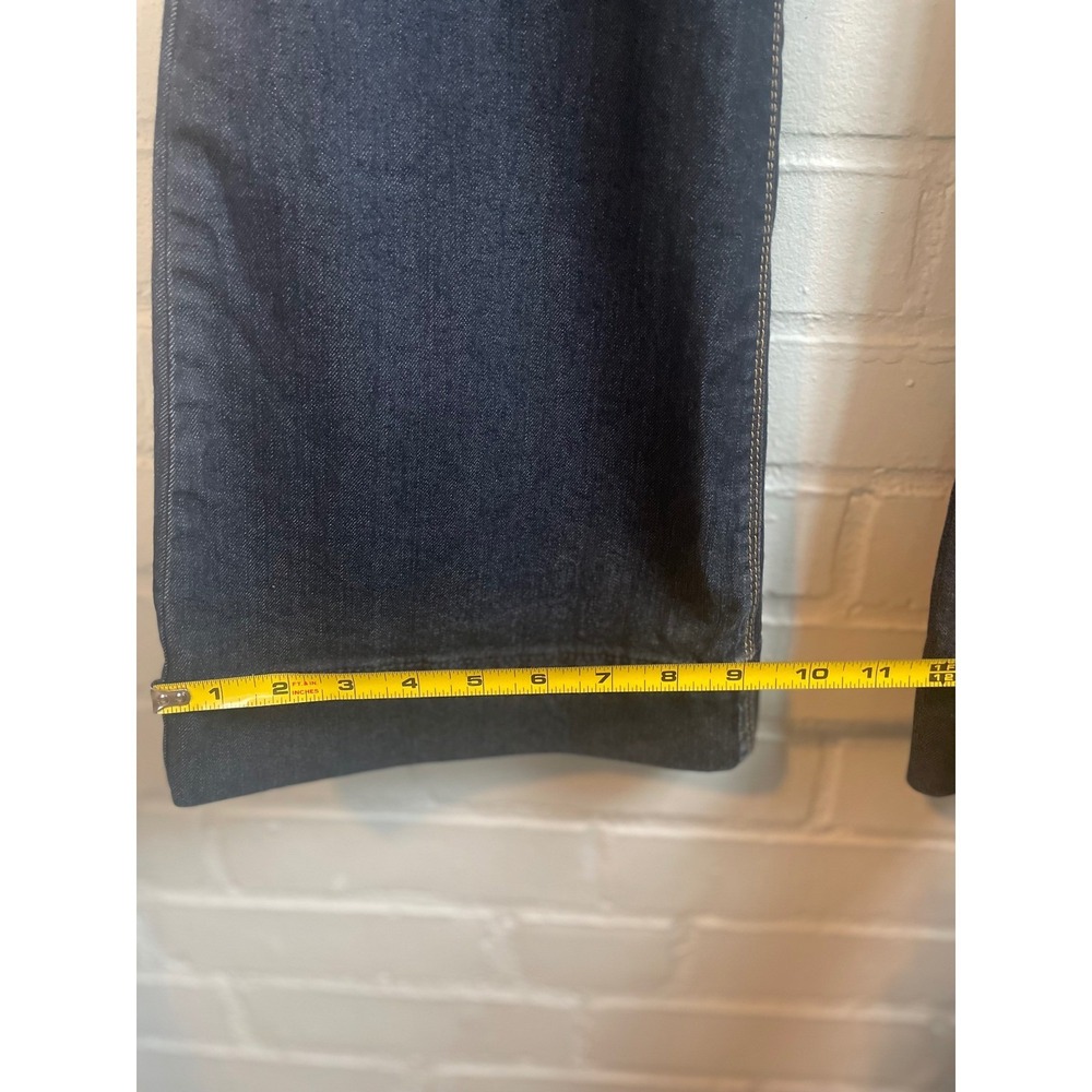 Express Stella Flare‎ Jeans Women's Size 8 Low Rise Dark Wash Denim - Picture 7 of 7